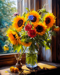 Алмазная мозаика на подрамнике 40х50