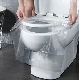 Набор дорожных накладок на унитаз одноразовые (10 шт.)