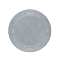 50811 GIPFEL Тарелка мелкая PRINCESSE 22см. Цвет: светло-серый. Материал: фарфор  фото 2