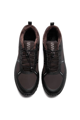 Кроссовки повседневные утепленные Anta WILD RUN Коричневый/Черный