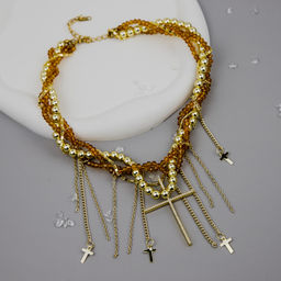 Колье Арт. 3V-6069-Y - MyGemma фото 2