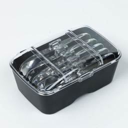 Лупа налобная (очки), 5 линз в комплекте, подсветка, индикатор заряда - Simaland фото 5