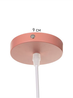 Светильник Paul 1×40 Вт Е27 пр-1 м светло-розовый20×20×17.5 см