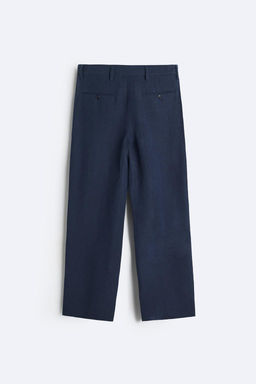 LINEN - SILK TROUSERS - Zara фото 7
