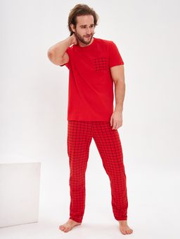 Новогодняя пижама: Футболка, брюки "New Year" для мужчины (738840065)