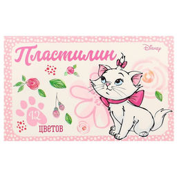 Пластилин 12 цветов 180 г «Мари», Коты-аристократы