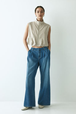 Loose Fit Wide Regular Jeans - H&m фото 5
