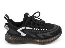 AL 5290 Полуботинки типа кроссовые детские, черный