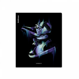 Цена за 5 шт. Тетрадь общая ученическая ErichKrause Sneakers, 48 листов, клетка, ламинация soft-touch+выборочный УФ-лак_MIX-PACK  фото 6