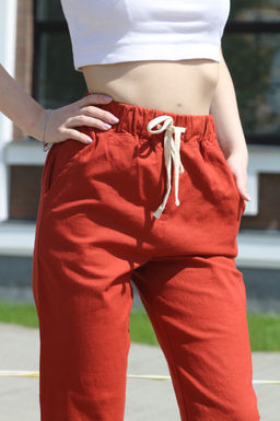 Бриджи женские летние на резинке УЦЕНКА _5054