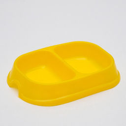 Цена за 3 шт. Миска 2200 мл, желтая - Simaland фото 2