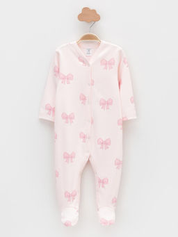 К 6025-2уп/бело-розовый Н095,молочный Н072.1 набор комбинезон (слип) яс