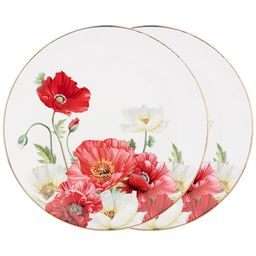 НАБОР ТАРЕЛОК ОБЕДЕННЫХ LEFARD МАКИ 2 ШТ. 25,5 СМ