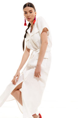 Платье 1996.1 (Лен - 100%) - Elletto фото 11