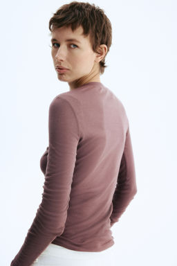 Top en punto de algod?n pima - H&m фото 9