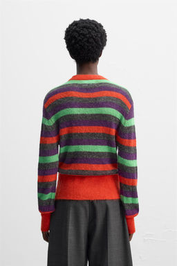 STRIPED SWEATER X HARRY LAMBERT - Zara фото 3