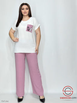 костюм женский с рисунком