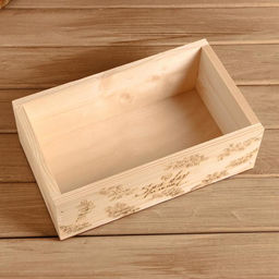 Ящик Spa Day at Home, 24.5×14×8 см, деревянный