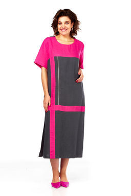 Платье Diamant 2076 розовый  фото 6