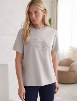 Футболка из премиального хлопка с авторским принтом