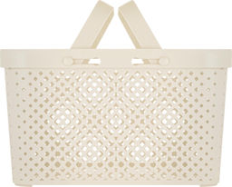 Корзина для хранения с ручками Plast Team STOCKHOLM 15л молочный туман РТ500310048,,