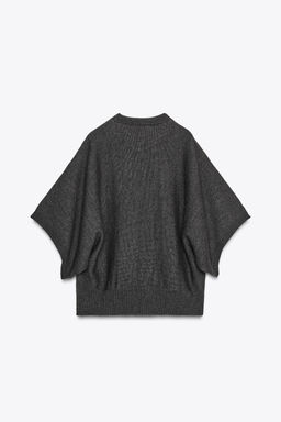 WIDE SLEEVE KNIT SWEATER - Zara фото 5
