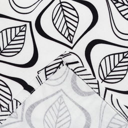 Полотенце Этель Leaves 40х73см, 100% хлопок, саржа 190 г/м2 фото 4