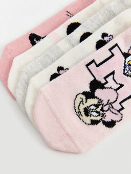 Minnie Mouse Desenli K?z ?ocuk Patik ?orap 5li - Waikiki фото 3