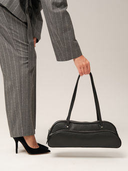 Кожаная сумка Roxy DBR 31186 черный фото 6