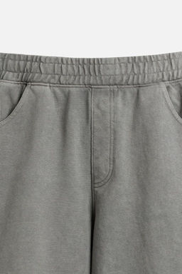 BAGGY FIT JOGGER BERMUDA SHORTS - Zara фото 19