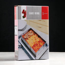 Форма для выкладки и выпечки с регулировкой размера, 18.5×28 - 34×54 см, h=5 см, серебристая