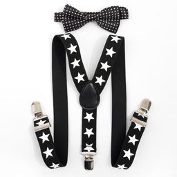 Набор детский подтяжки и галстук-бабочка Любимый сыночек