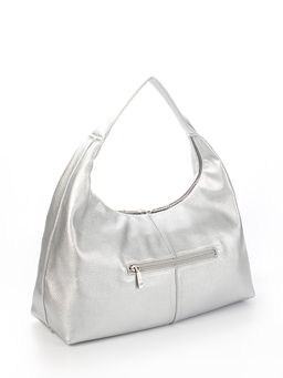 LACCOMA сумка Зафира-Y2005-серебристый эко кожа хлопок  фото 3