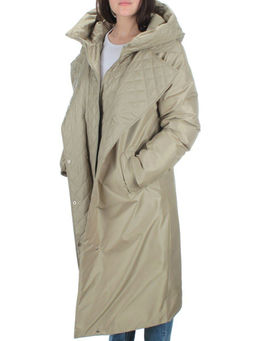 EAC327 OLIVE Пальто зимнее женское (200 гр. холлофайбера) - Fashion фото 10