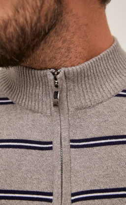 Джемпер F021-15-2104 grey melange - Fine joyce фото 6