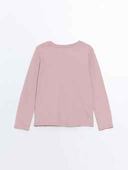 Bisiklet Yaka K?z ?ocuk Ti??rt - Waikiki фото 3