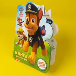 Набор для творчества с наклейками Гончик, PAW PATROL, 12 листов  фото 7
