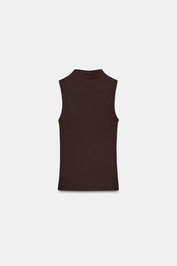 COTTON MODAL TOP - Zara фото 8