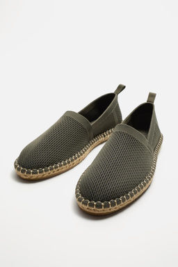 KNITTED FABRIC ESPADRILLES - Zara фото 4
