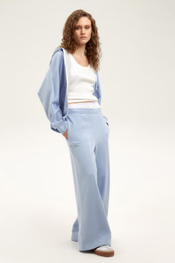 ЕВТ 4149/голубой кашемир брюки жен