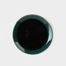 Набор подставок керамических для столовых приборов Gold, 19.5×9×18.5 см, цвет зелёный