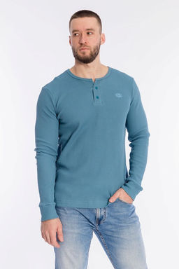 Лонгслив М123062ВШа Индиго
