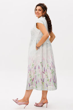 Платье ANELLI 1424.1 лавандовый аромат  фото 3