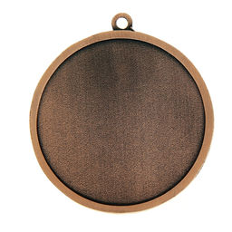 Цена за 2 шт. Медаль призовая «3 место» бронза 017, d=4.5 см, без ленты