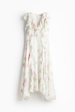 Vestido de gasa con volantes - H&m фото 6