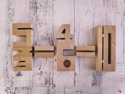 Набор цифр "Цифры-этажи"