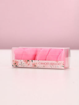 Цена за 2 шт. Мыло лепестковое Самой милой, 3 шт., аромат цветочный, Чистое счастье  фото 5