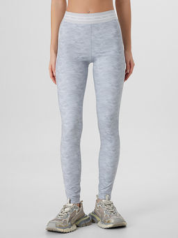 Легинсы спортивные женские серые