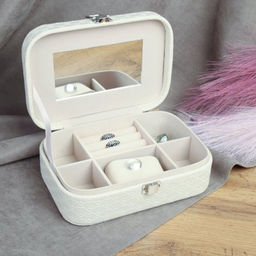 Шкатулка для украшений 20х14х7 см / 070-1 /уп 60/ - Галеонтрейд фото 6