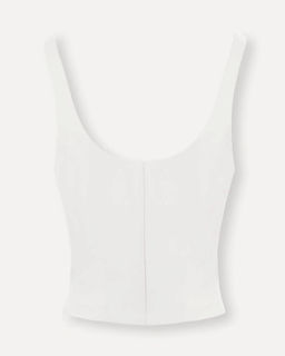 Приталенная блузка-топ корсетного кроя - Incity фото 6